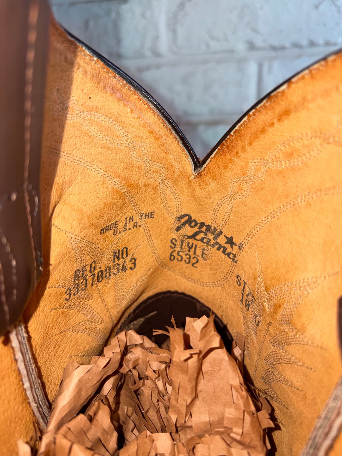 빈티지 토니라마 웨스턴 부츠 280 상품이미지6