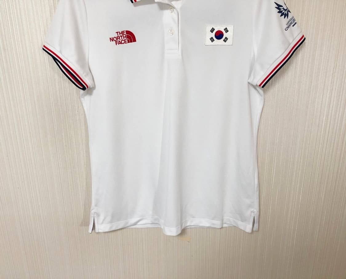 노스페이스국대 팀코리아 2015 광주유니버시아드 국대폴로티셔츠 XL95 상품이미지4