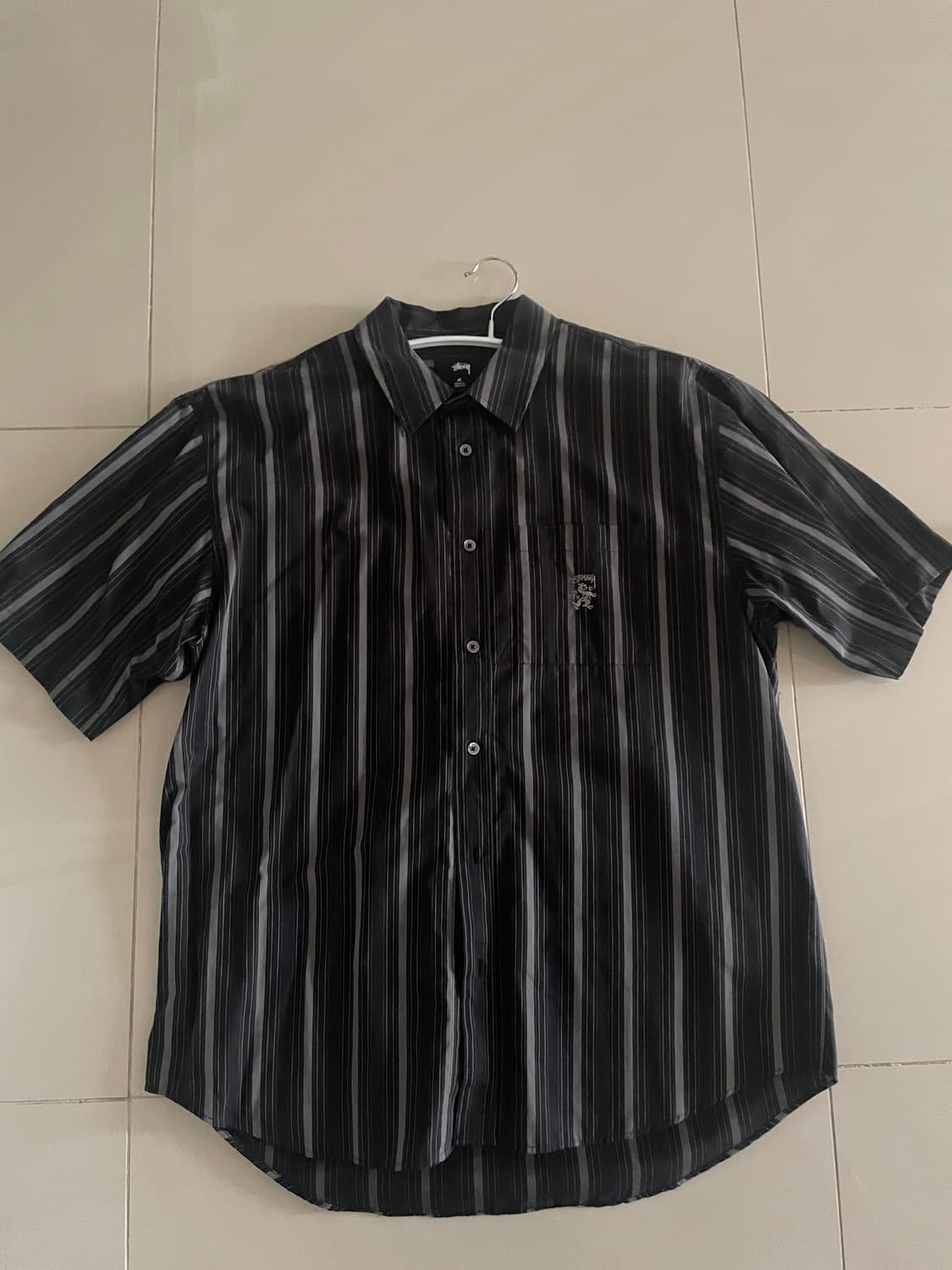 스투시 스트라이프 셔츠 m 상품이미지2