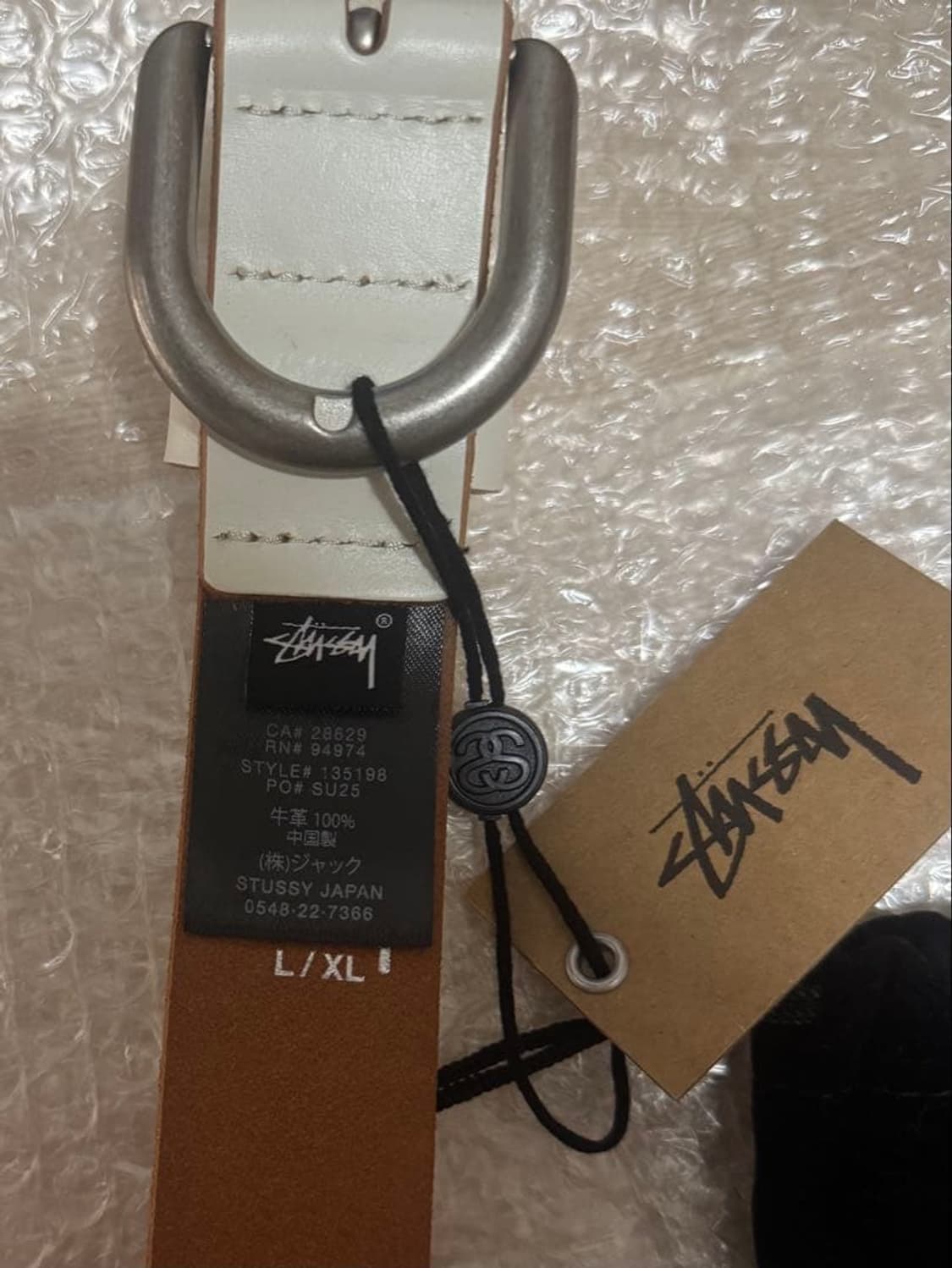 스투시 스터드 레터 벨트 본 상품이미지3