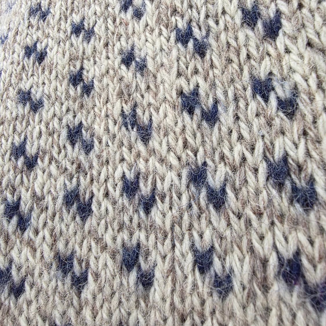 USA제 ALPS 알프스 버드아이 울 니트 스웨터 남녀공용 상품이미지8