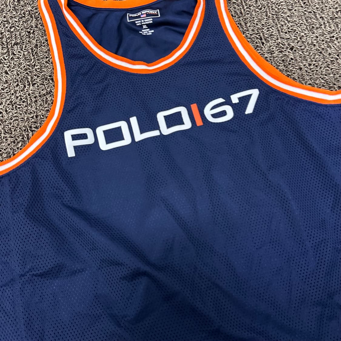 POLO 폴로 스포츠 농구 민소매 나시 운동복 XL 상품이미지2