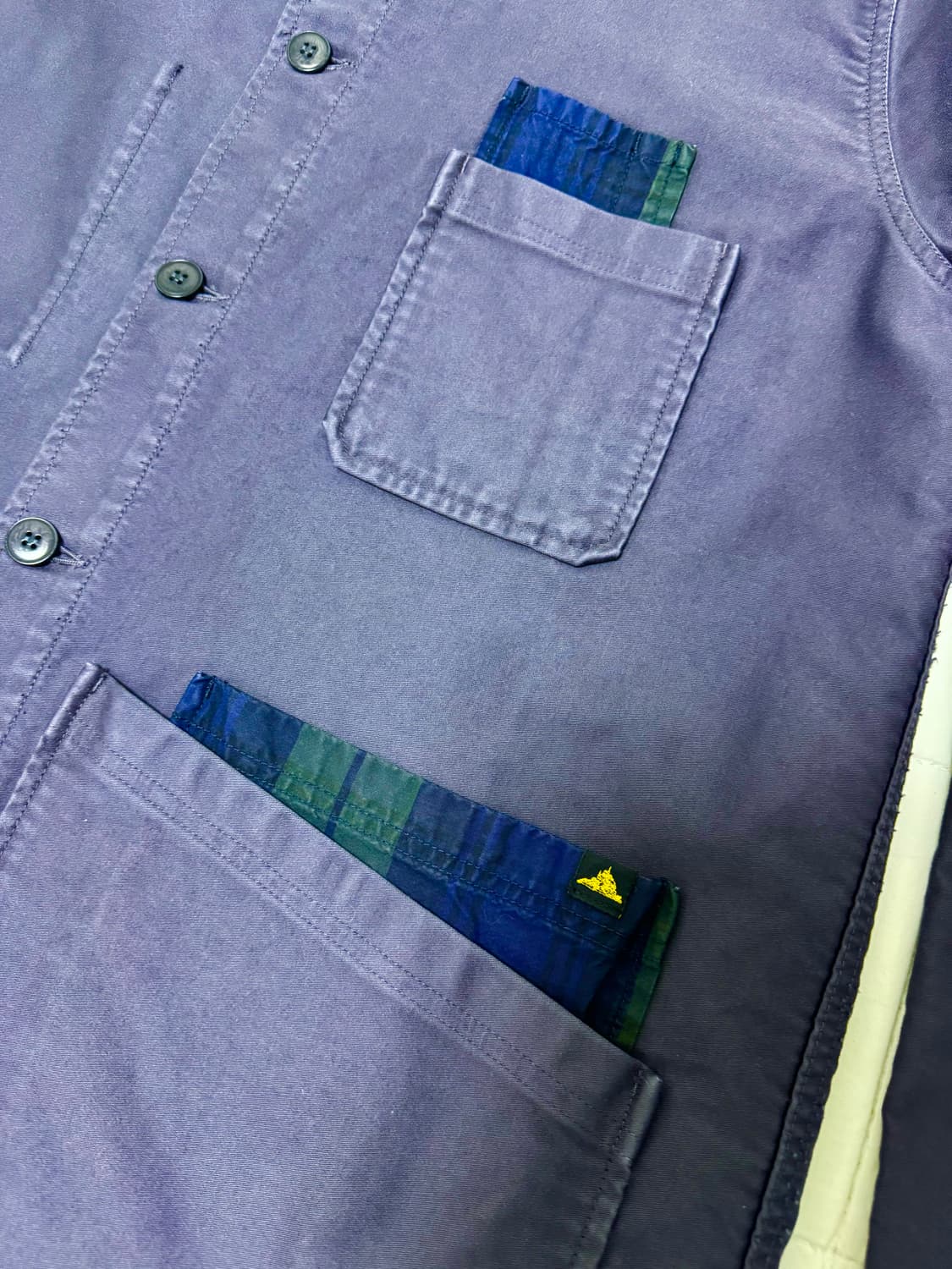 (52,새상품)르몽생미셸 몰스킨 워크 자켓 Seoul Edition 한정 상품이미지3