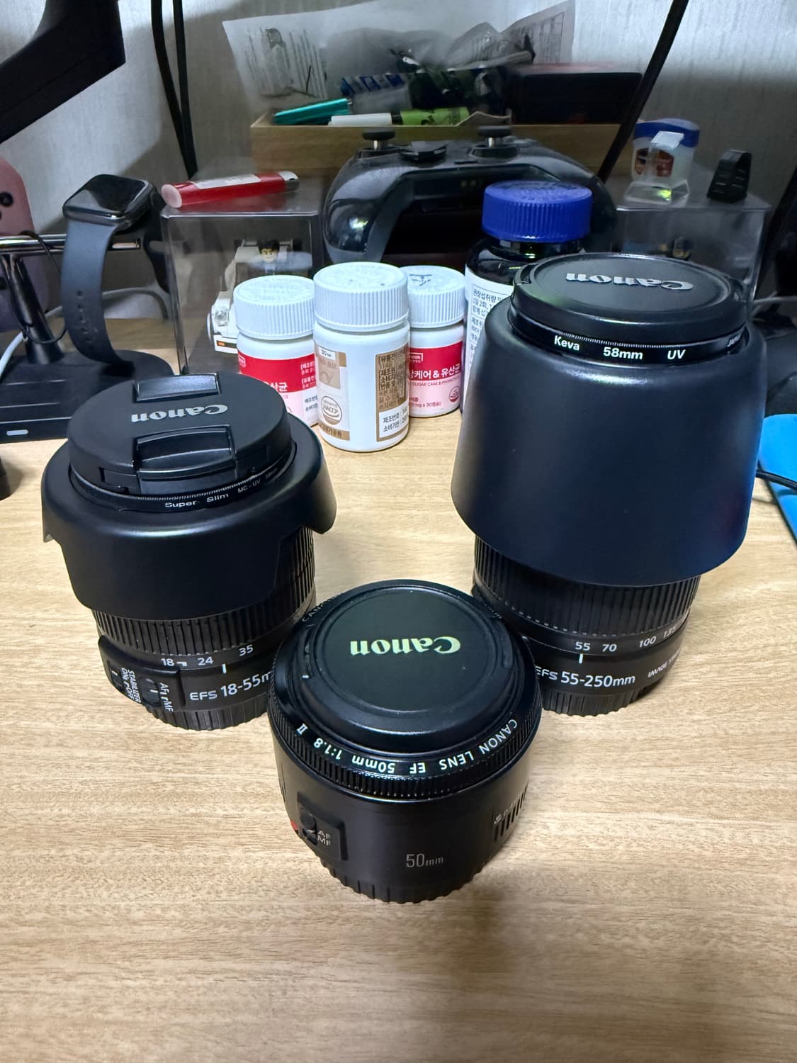 캐논 600d dslr 렌즈 세개 포함 일괄 상품이미지6