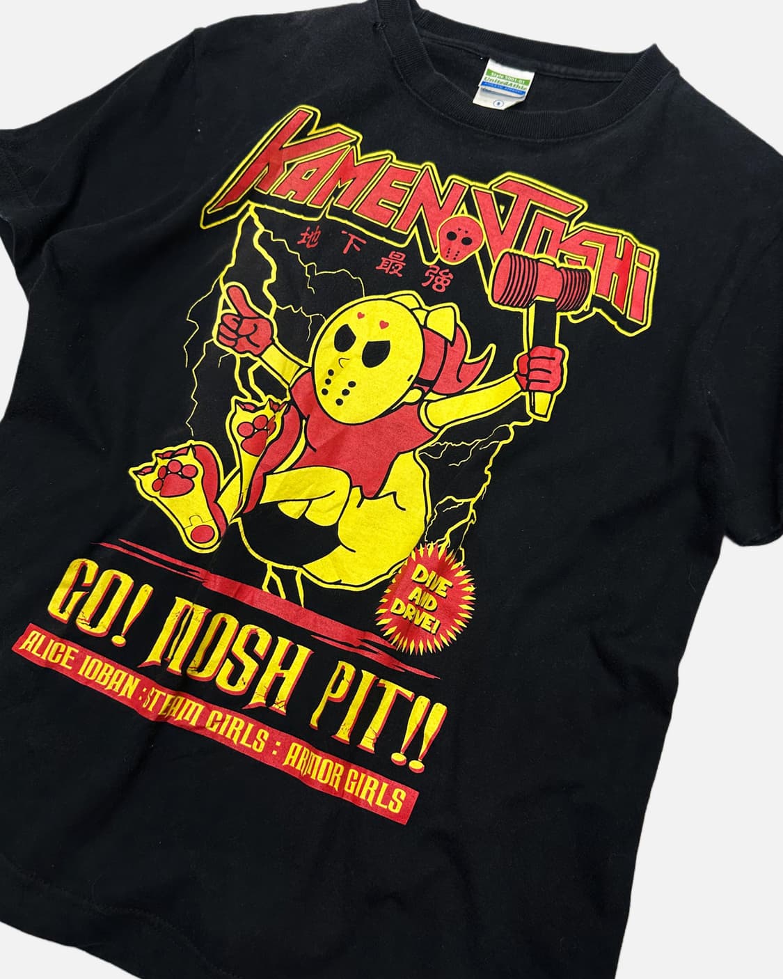 KAMEN JOSHI band printing t-shirt 상품이미지3