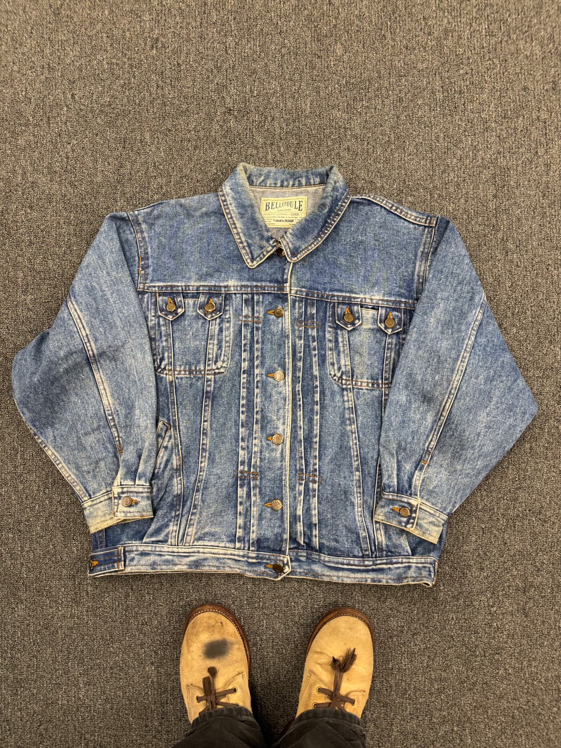 BellepoulE 빈티지 데님 자켓 상품이미지1