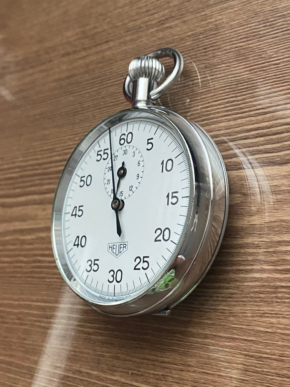 호이어(Heuer) 수동식 스톱워치 회중시계 빈티지시계 판매합니다. 상품이미지2