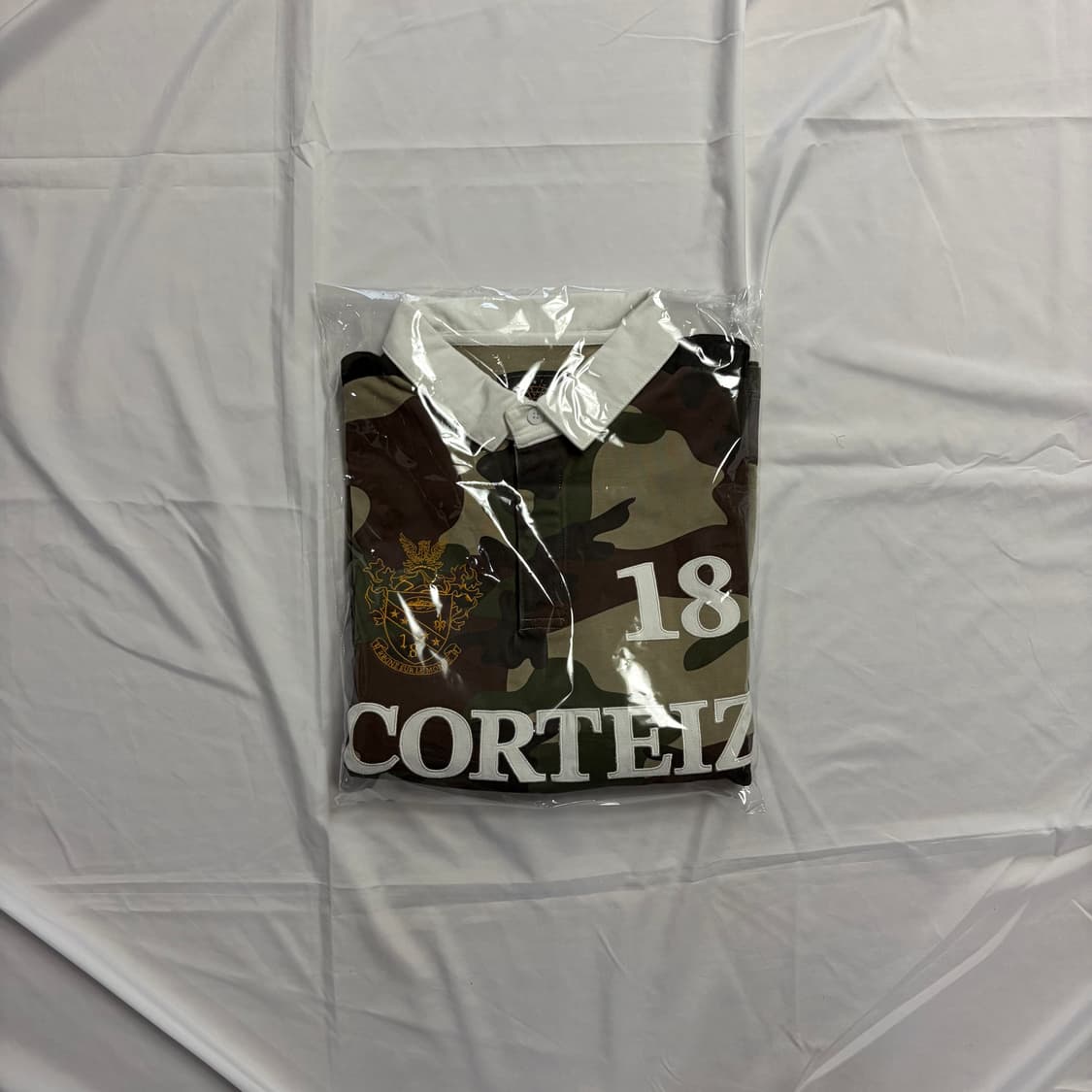 (새상품) [XL] 코르테이즈 corteiz 패널드 럭비 우드랜드 카모 상품이미지3