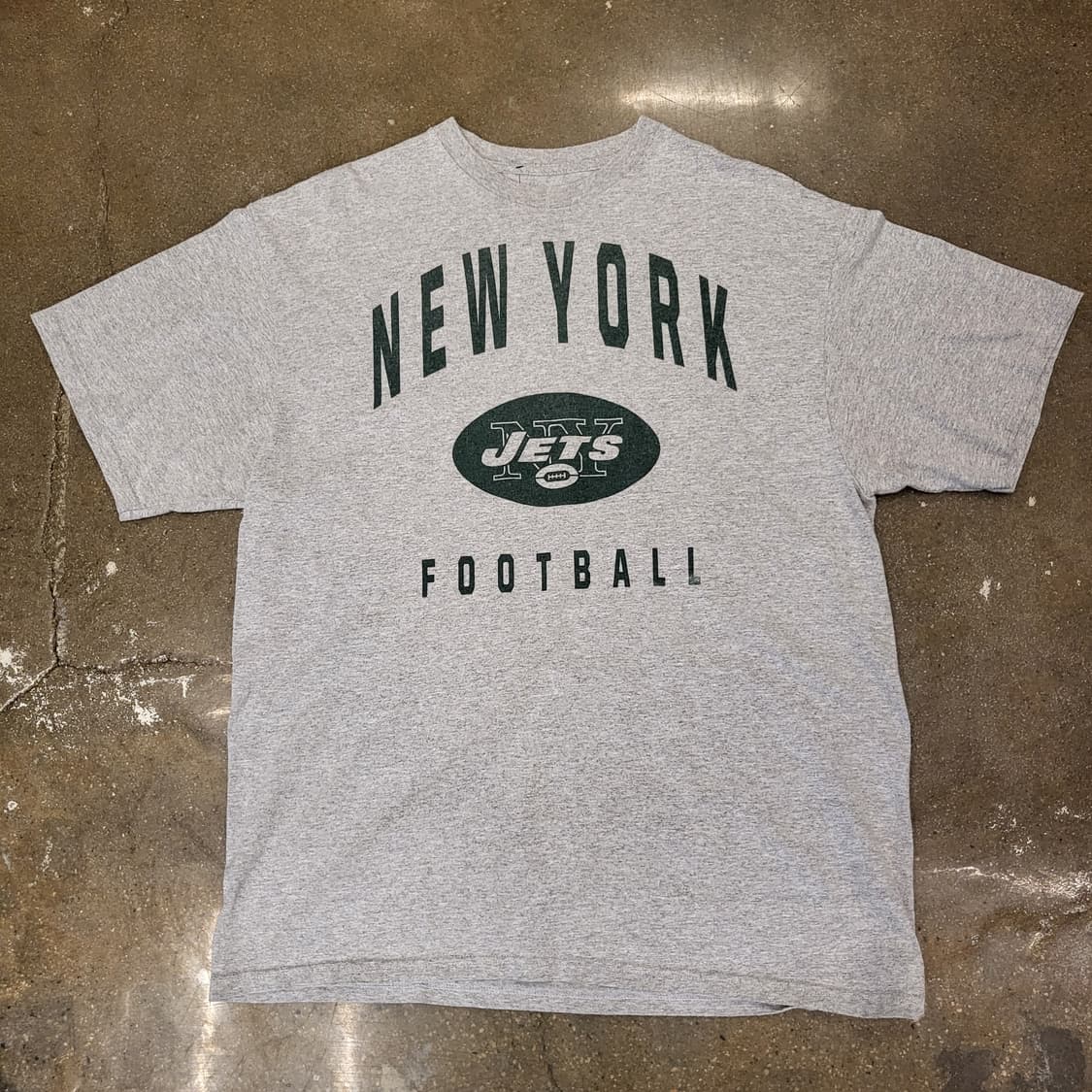 NFL 뉴욕 제츠 풋볼 티셔츠 그레이 상품이미지1