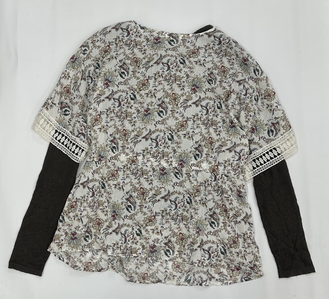 🪶하구미의 에스닉 홀터넥 코디세트🪶 니트 블라우스 그런지 히피 히피 상품이미지4