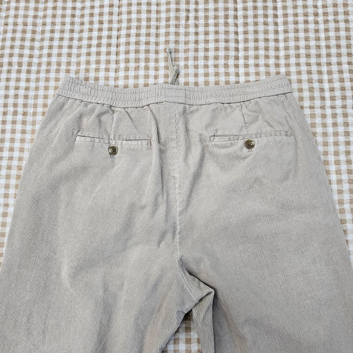 지오지아 밴딩 골덴 면바지 남자32~33 상품이미지5