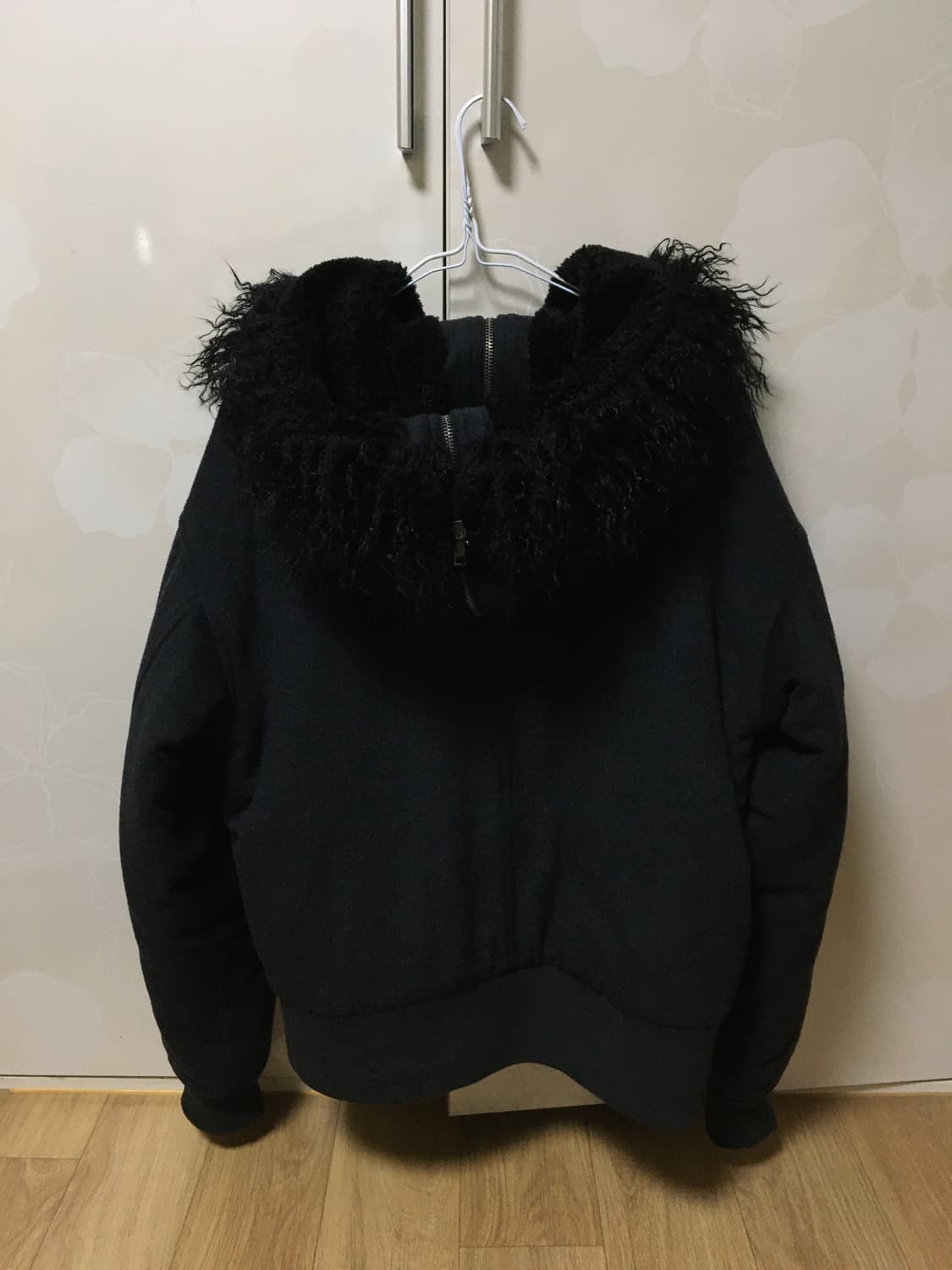 밀로우먼 버튼 플라이트 울 파카 상품이미지6