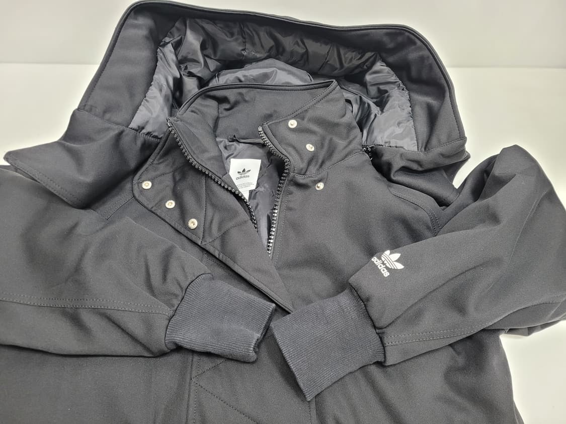 adidas 아디다스 오리지널 빅후드 롱 파카 / 여 M 블랙
 상품이미지6