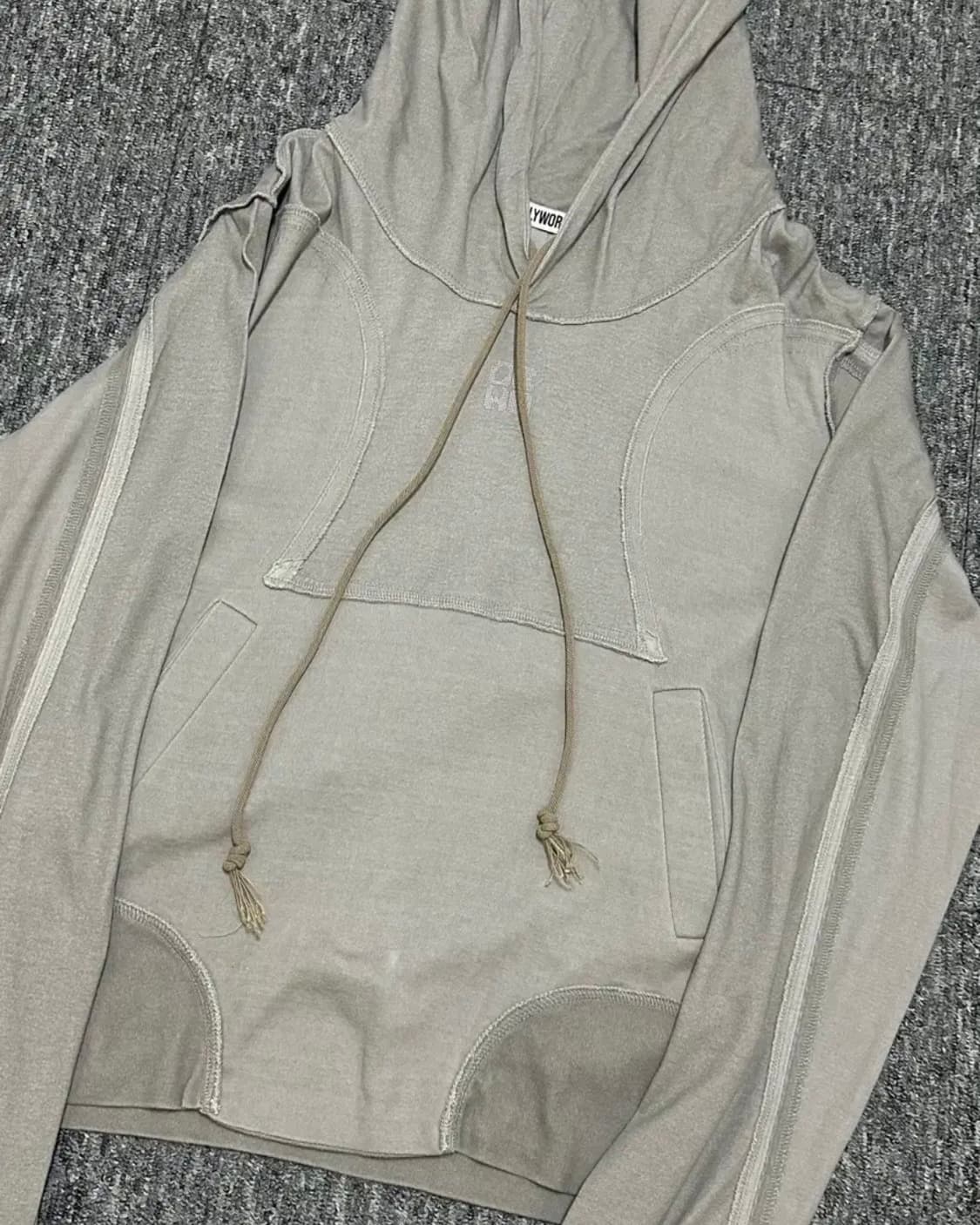 오들리워크샵 후드티 그레이 Rejuvenated 상품이미지2