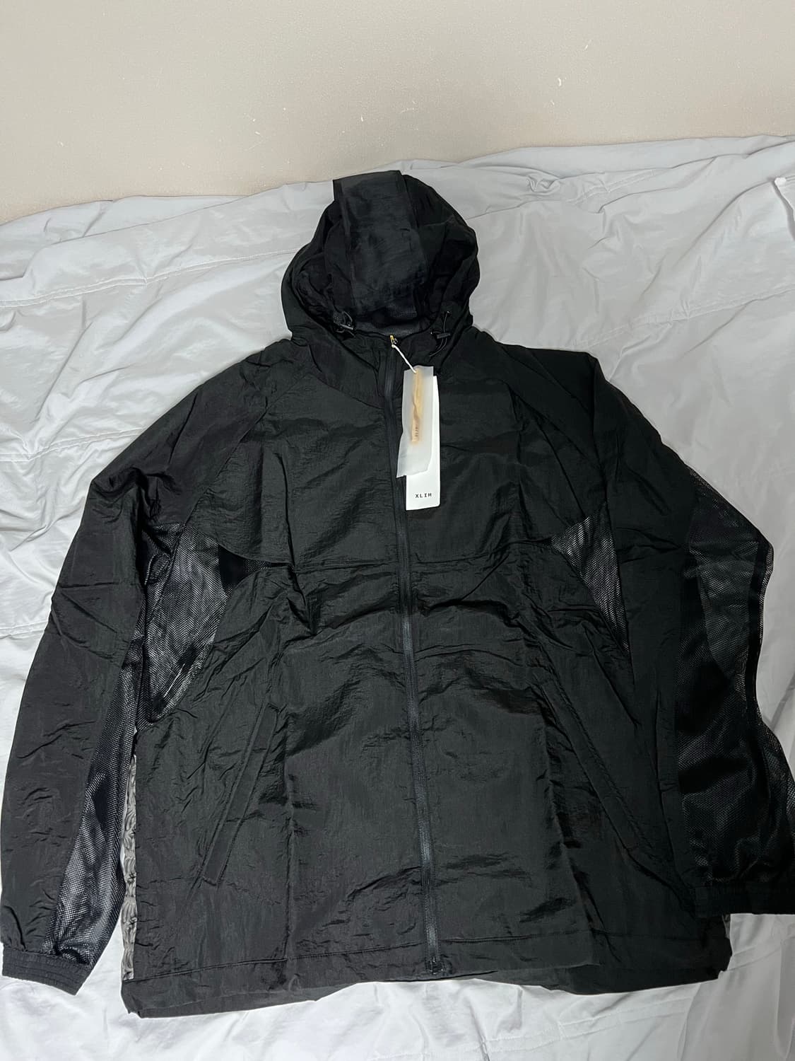 (4) 엑슬림 바람막이 블랙 ep5 07 자켓 새상품 상품이미지3