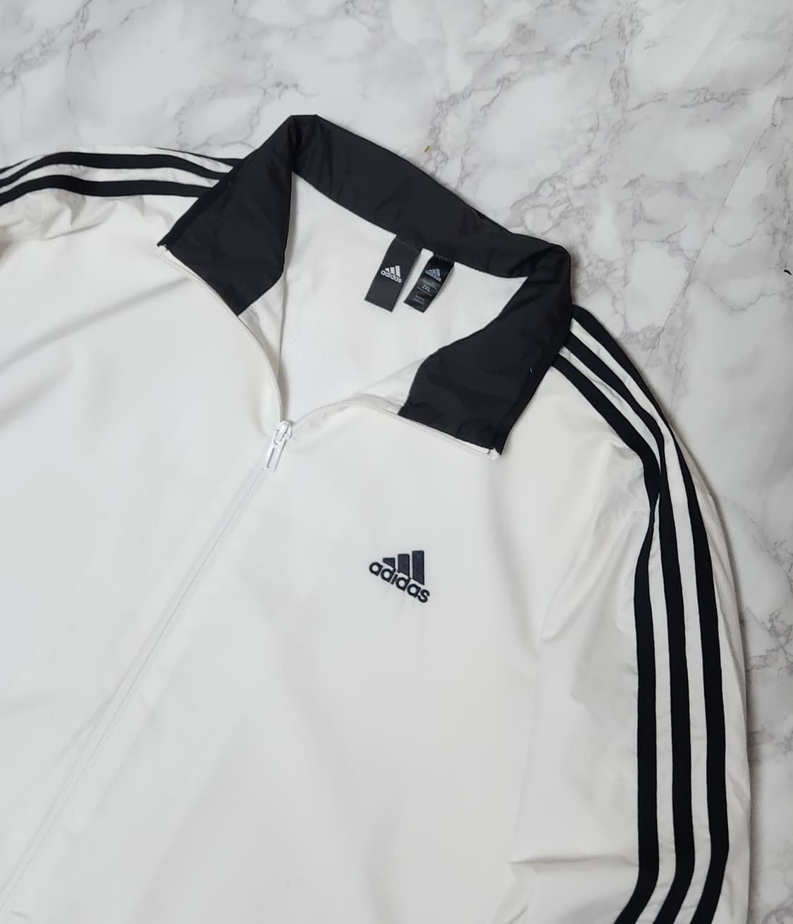 아디다스 삼선 흰검 바람막이 자켓 상품이미지3