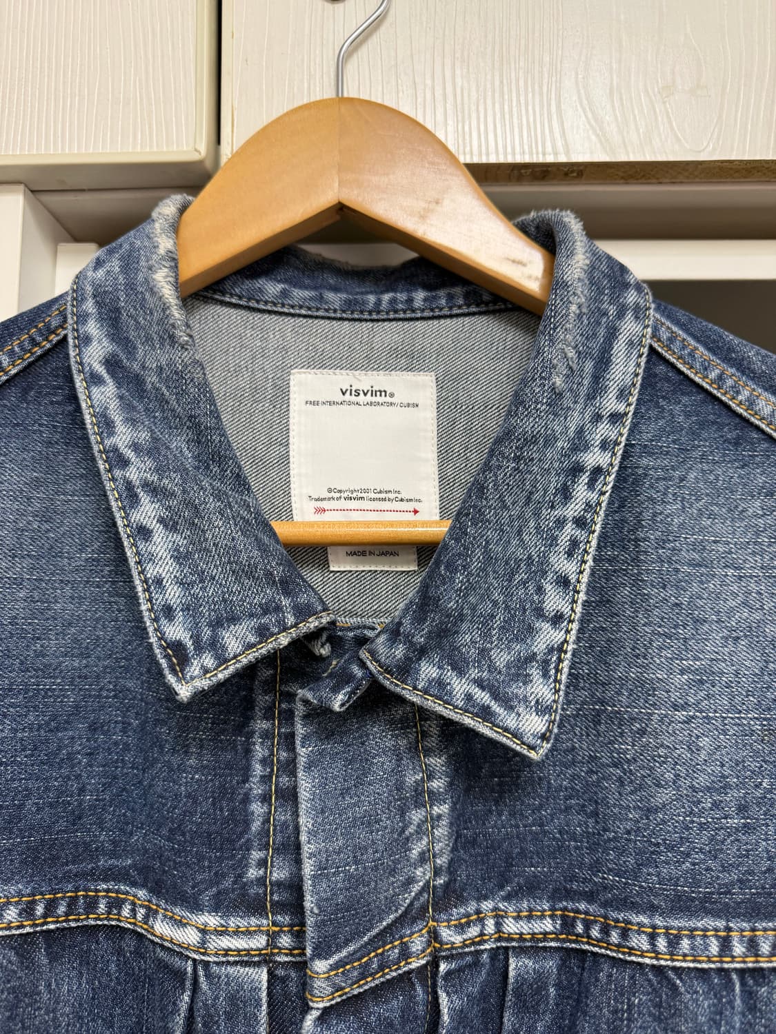 [3]비즈빔 24AW 101xx JKT D1010 데님 자켓 상품이미지2