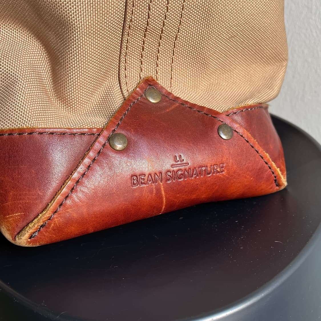 L.L.Bean Signature Leather trim Bag 상품이미지10