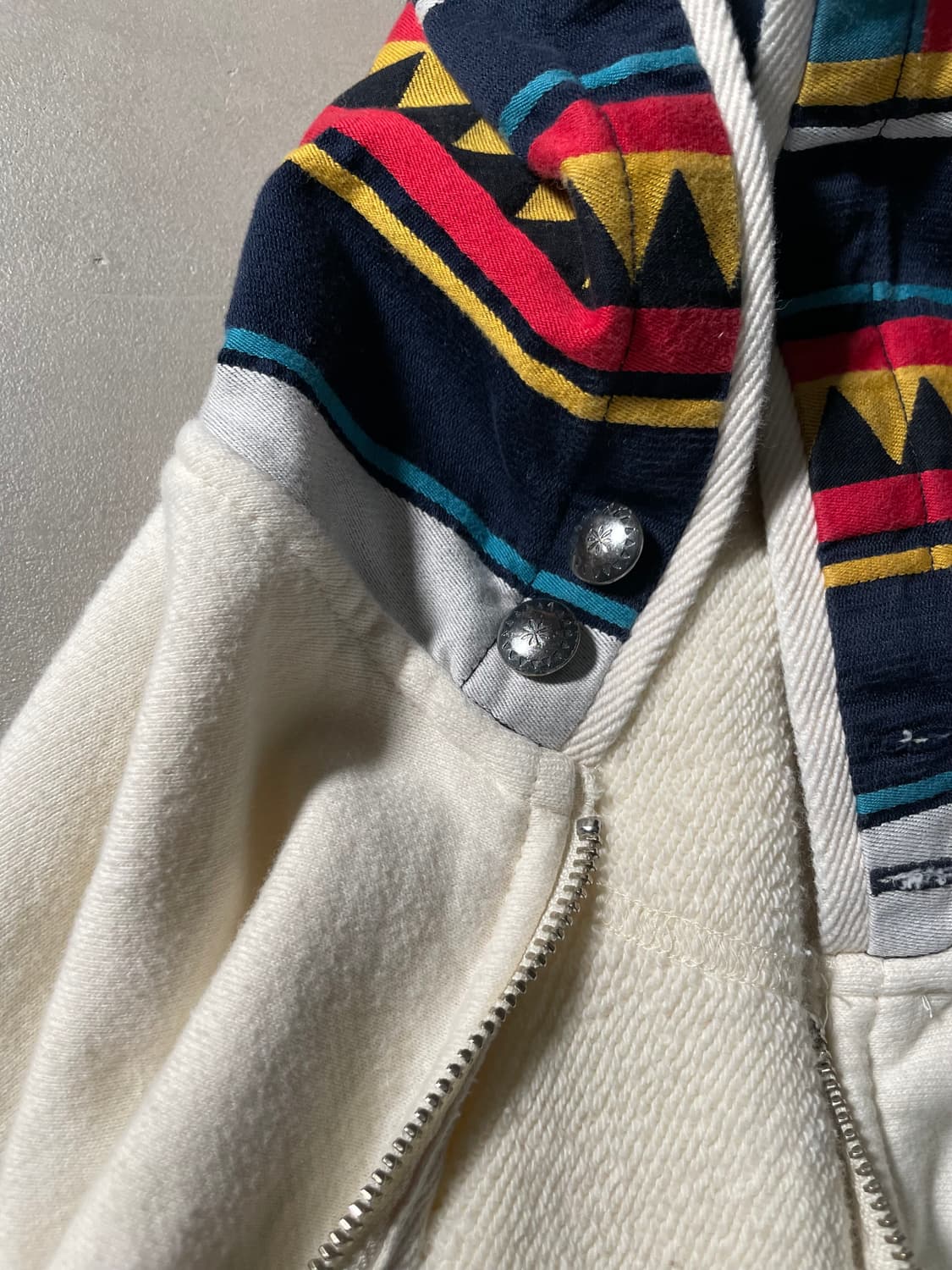 서스콰치 패브릭 Pattern Panel Zip Hoodie 상품이미지4