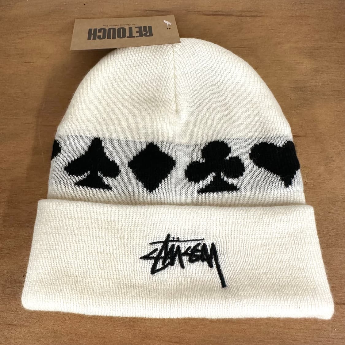 스투시 자가드 커프 비니 상품이미지1