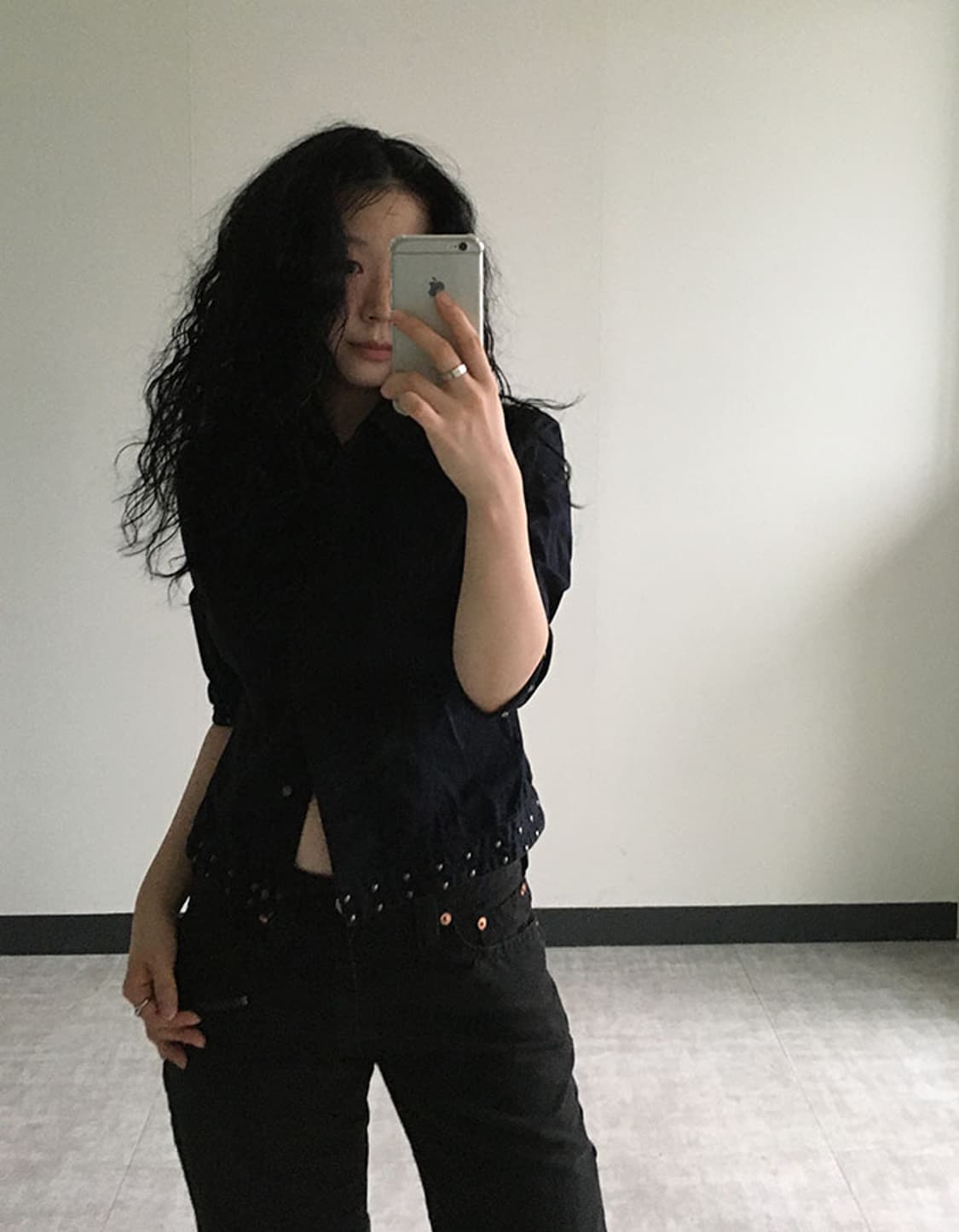 levi’s) straight jeans black 상품이미지6