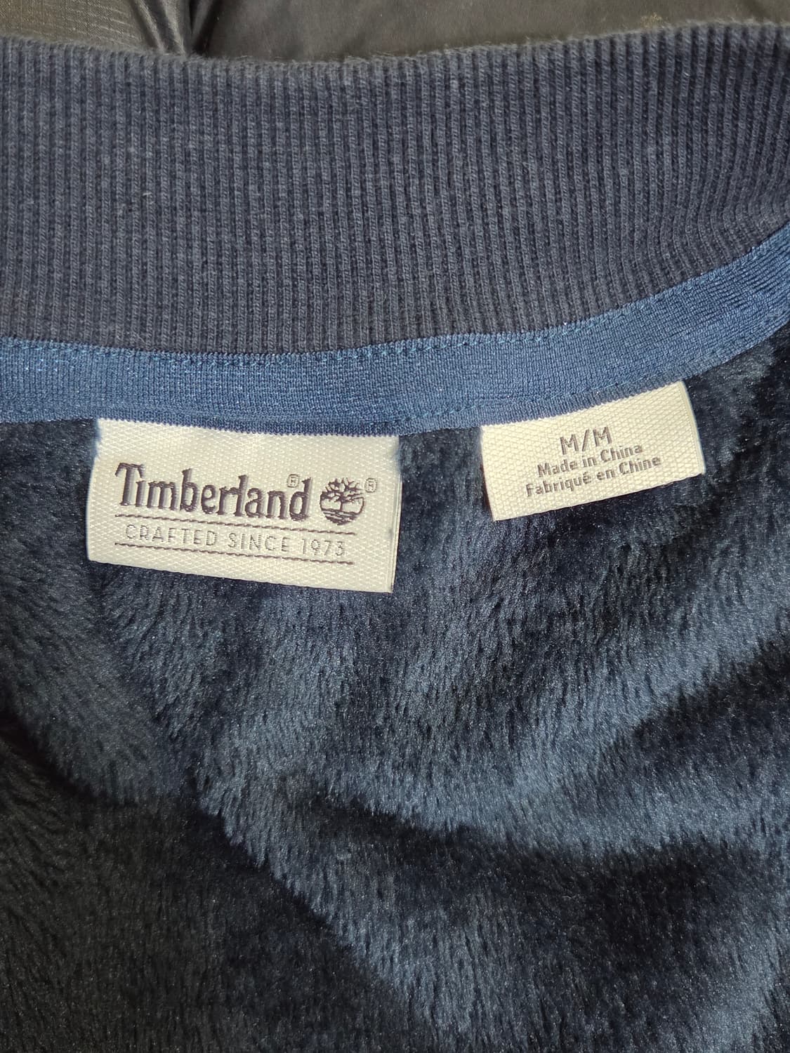 [팀버랜드] 플리스 벨벳 롱자켓 판매합니다. 상품이미지3