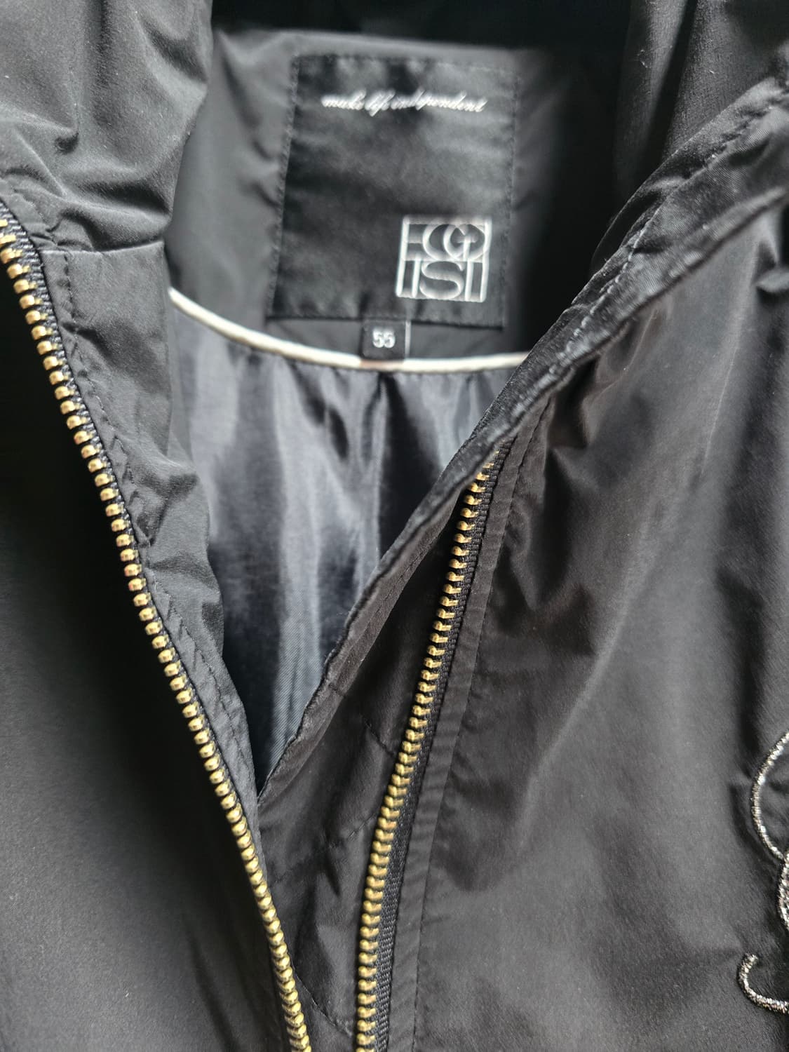 에고이스트 간절기 숏 집업자켓  55 상품이미지2