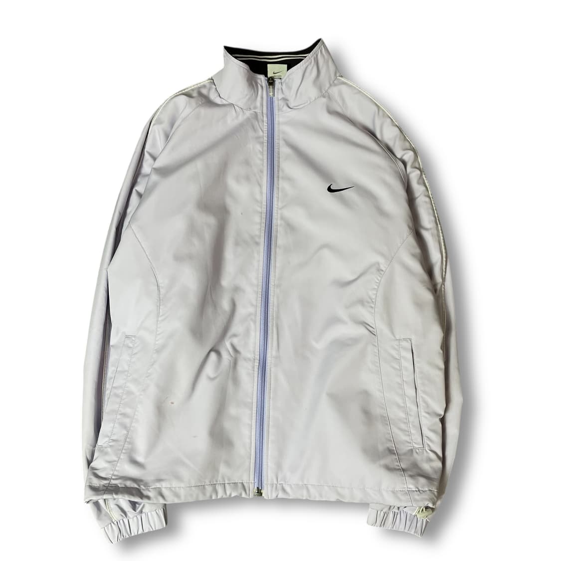나이키 라이트블루 폴리 집업 자켓 L 상품이미지1
