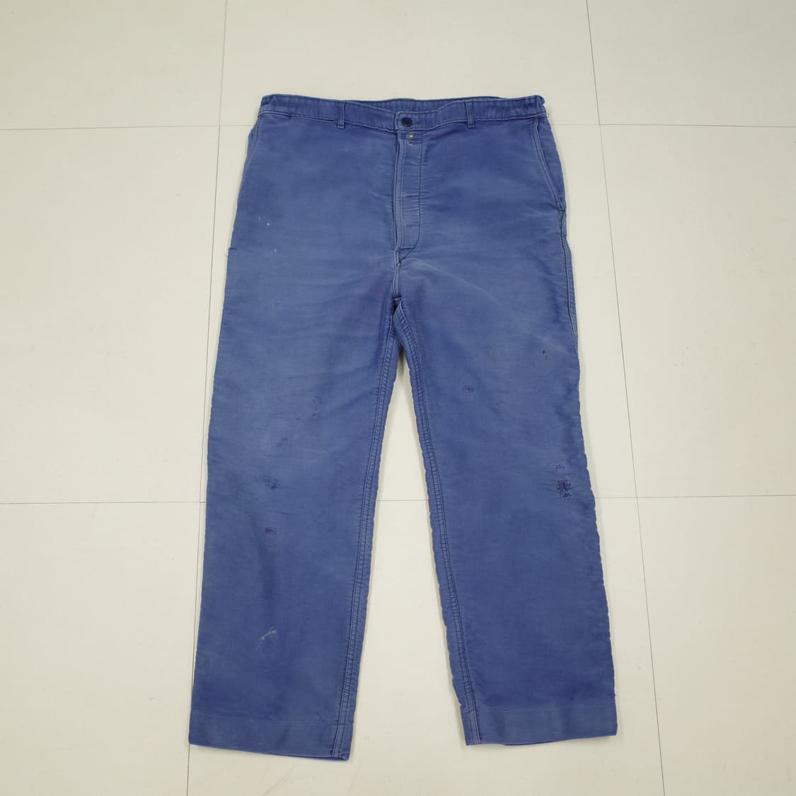 80s 프렌치 빈티지 몰스킨 카펜터 워크 팬츠 32 상품이미지1