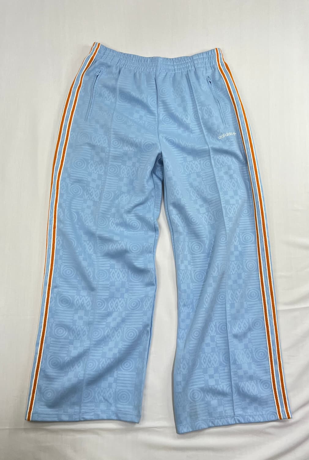 아디다스 레어 하늘색 트랙 팬츠 상품이미지2