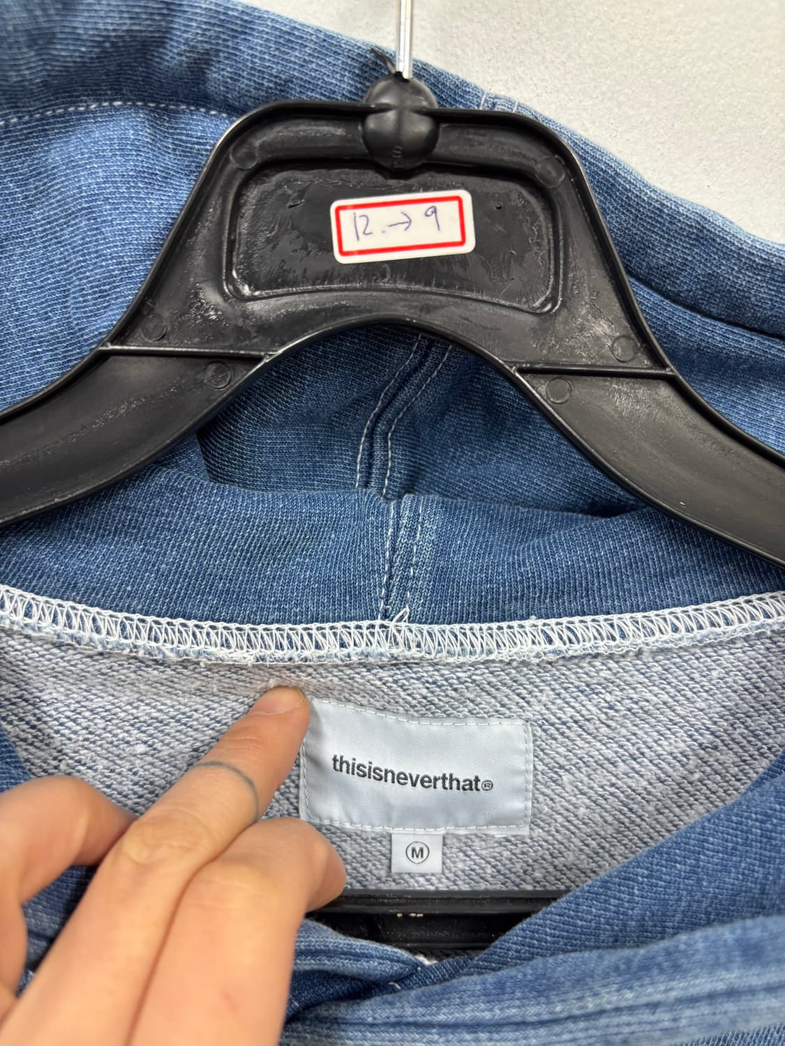 디스이즈네버댓 워싱 후드티 상품이미지4