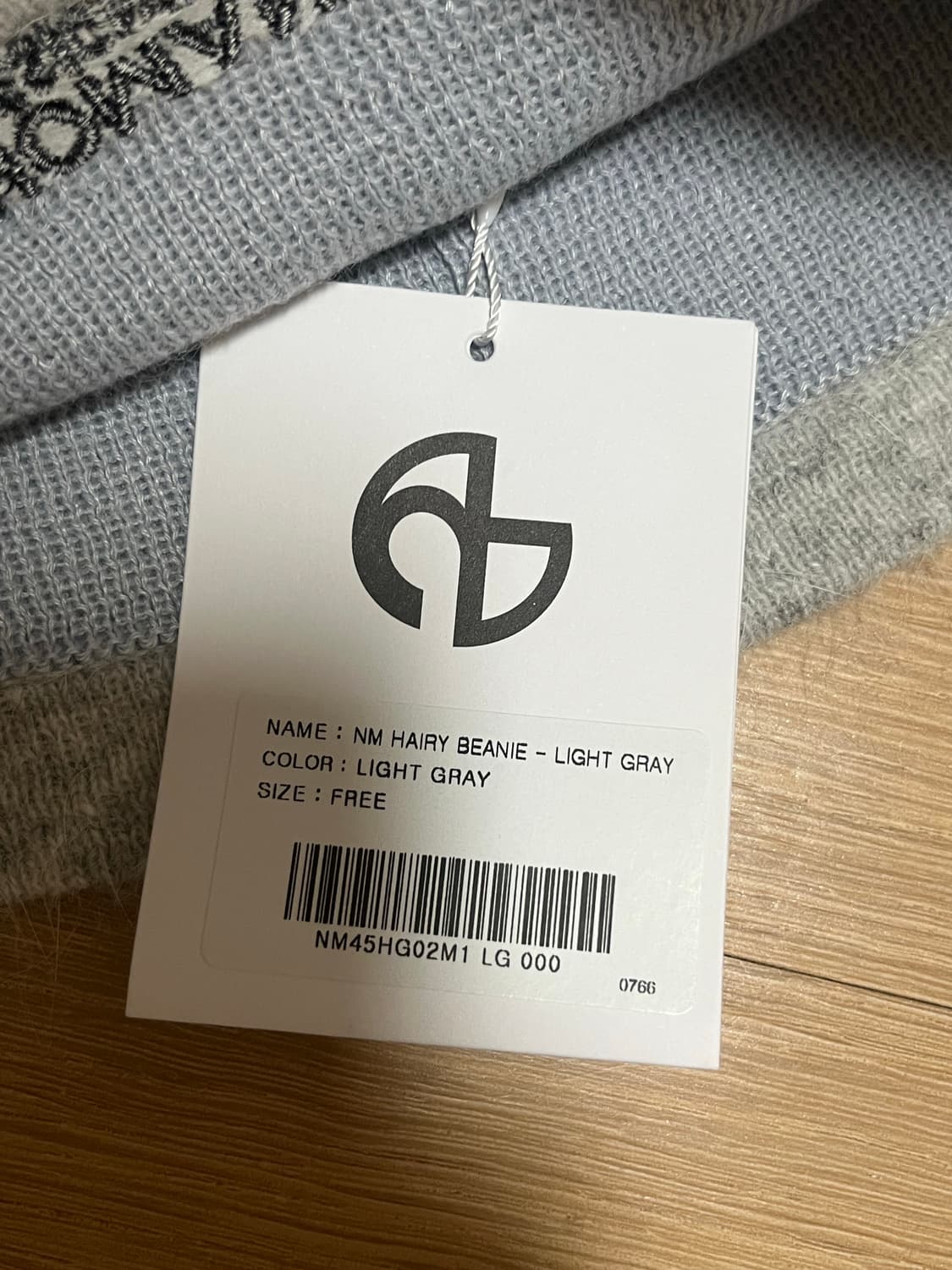 노매뉴얼 헤어리비니 라이트그레이 상품이미지5