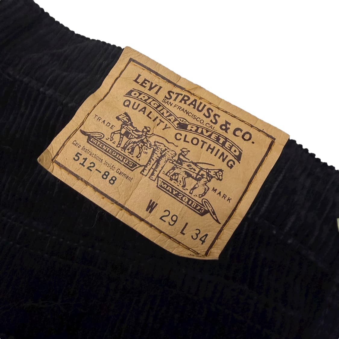 리바이스 512 코듀로이 스트레이트 롱팬츠 상품이미지6