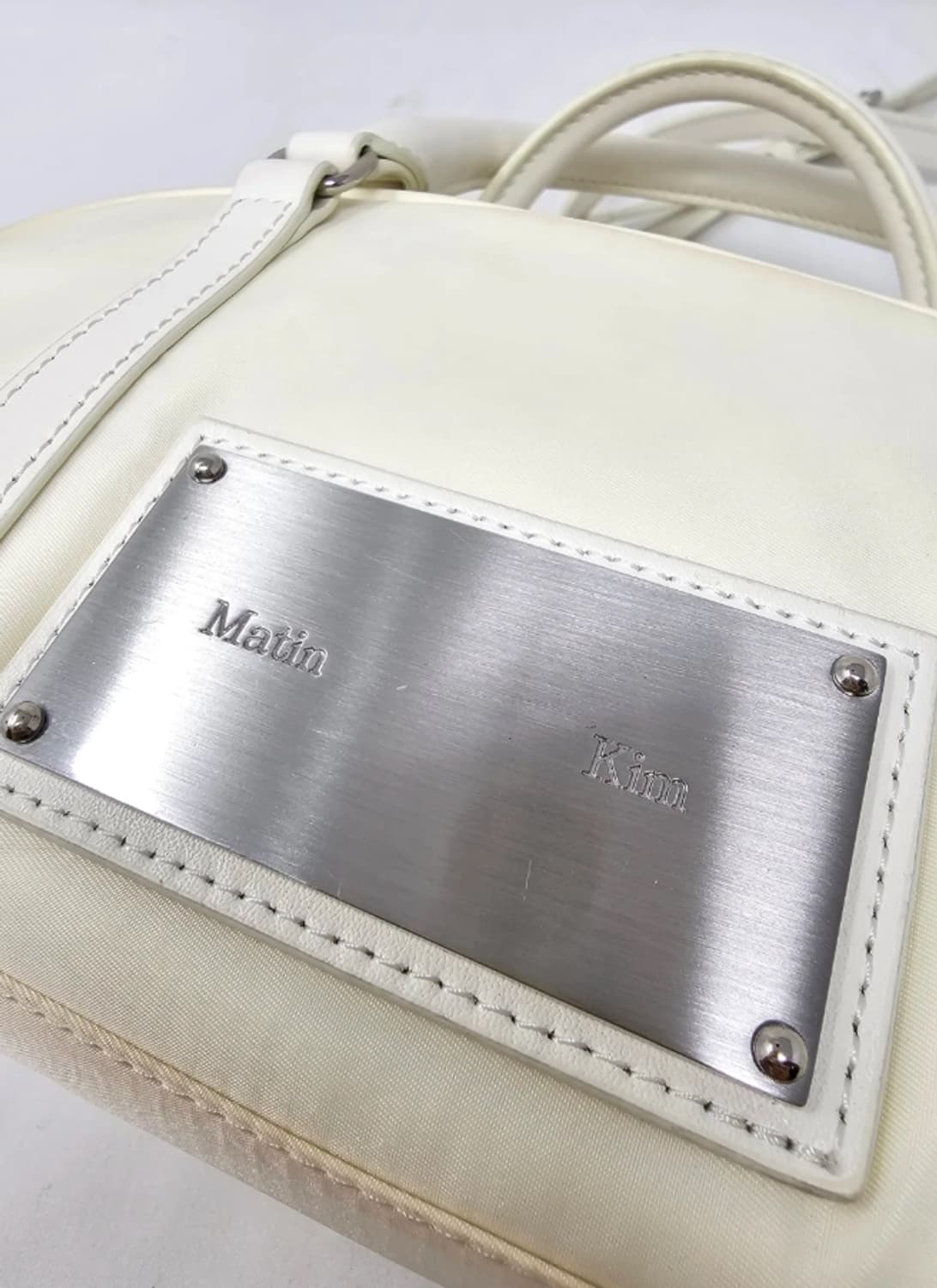 마뗑킴 베이비 스포티 토트백 아이보리 상품이미지7