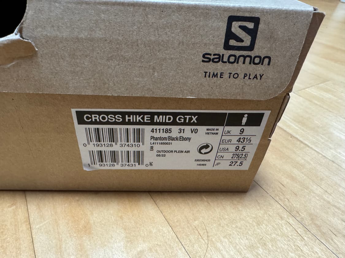 살로몬 크로스 하이크 미드 GTX 상품이미지2