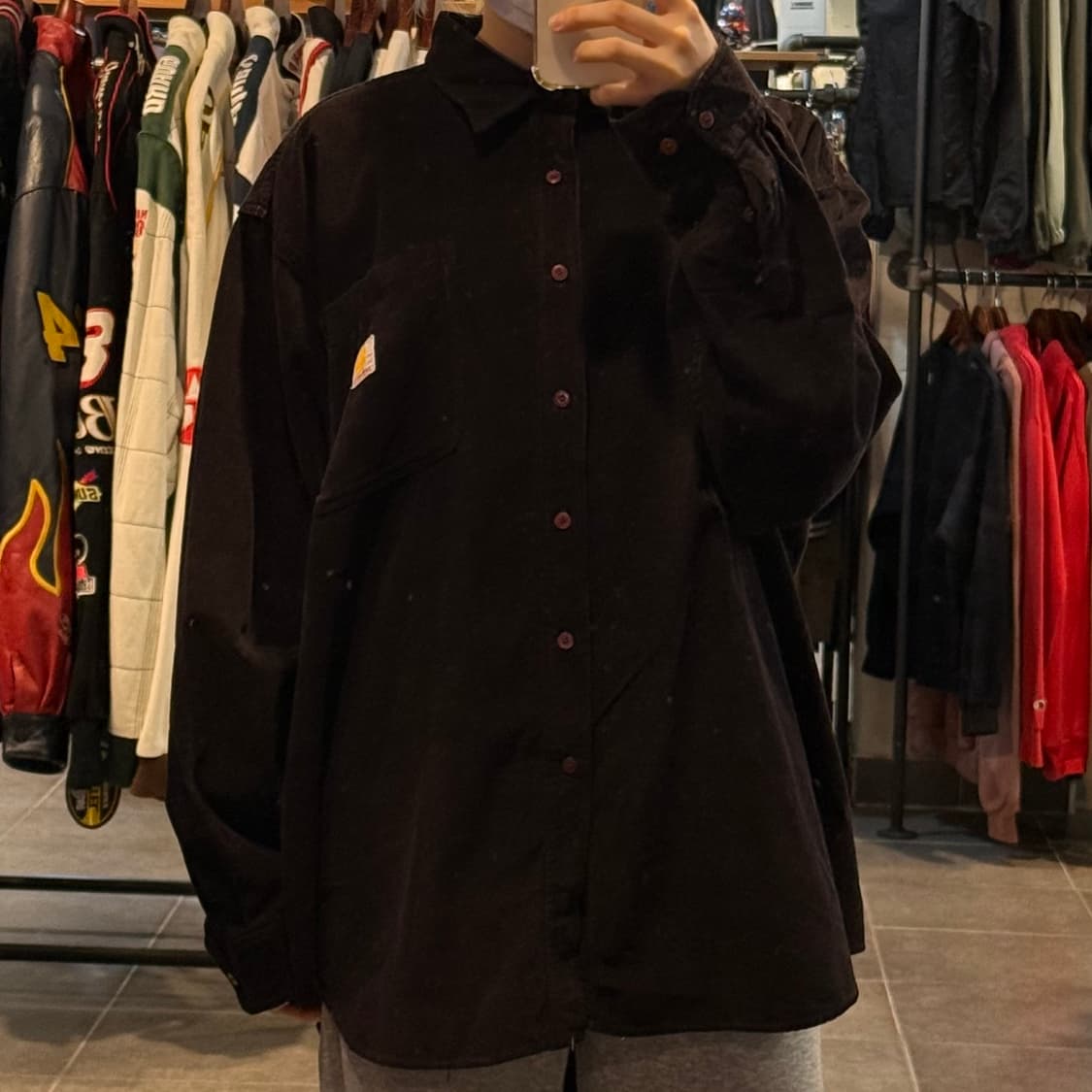 [NO.9] 칼하트 코듀로이 긴팔셔츠 상품이미지1