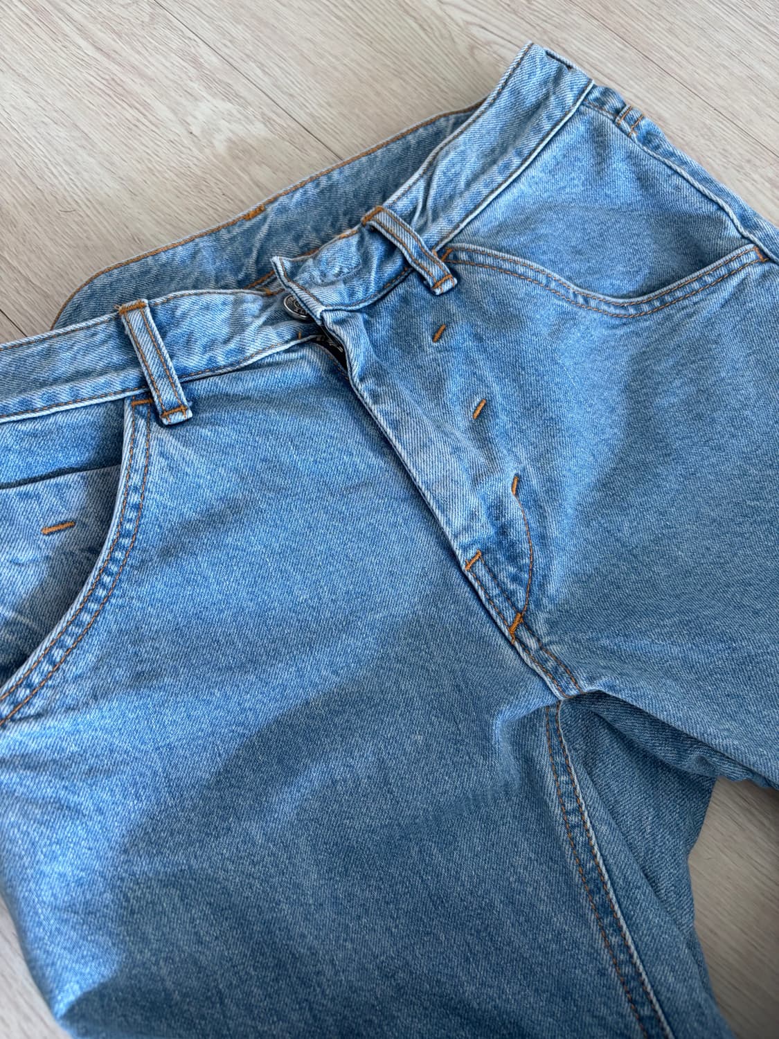 누마레EE 벨티드 데님 팬츠 상품이미지5