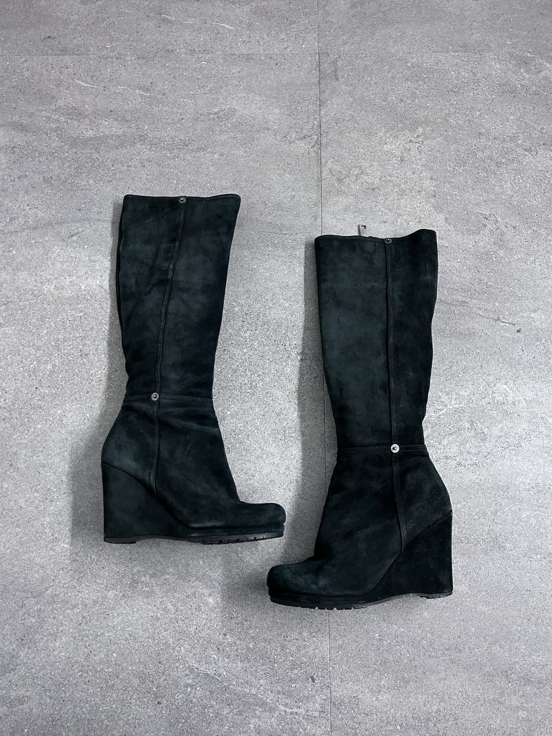 프라다 스웨이드 웨지 롱 부츠 상품이미지2