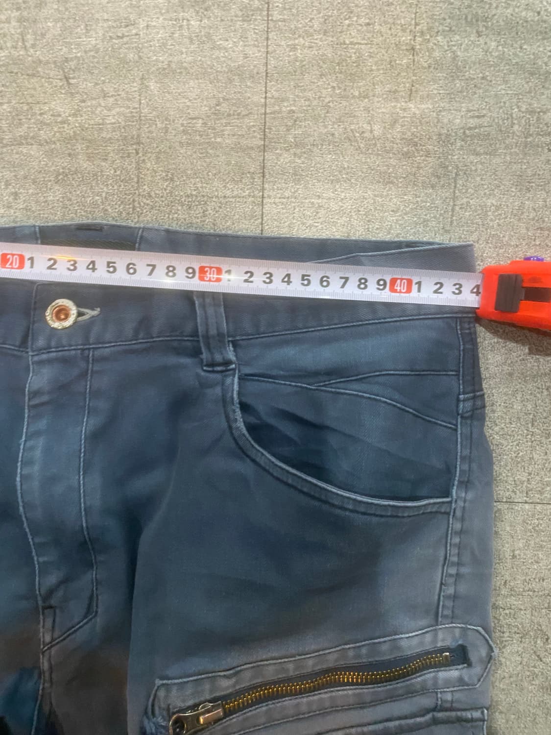 일본빈티지 Genba 올드스쿨아메카지 혁오풍 워크팬츠 카고팬츠 상품이미지2