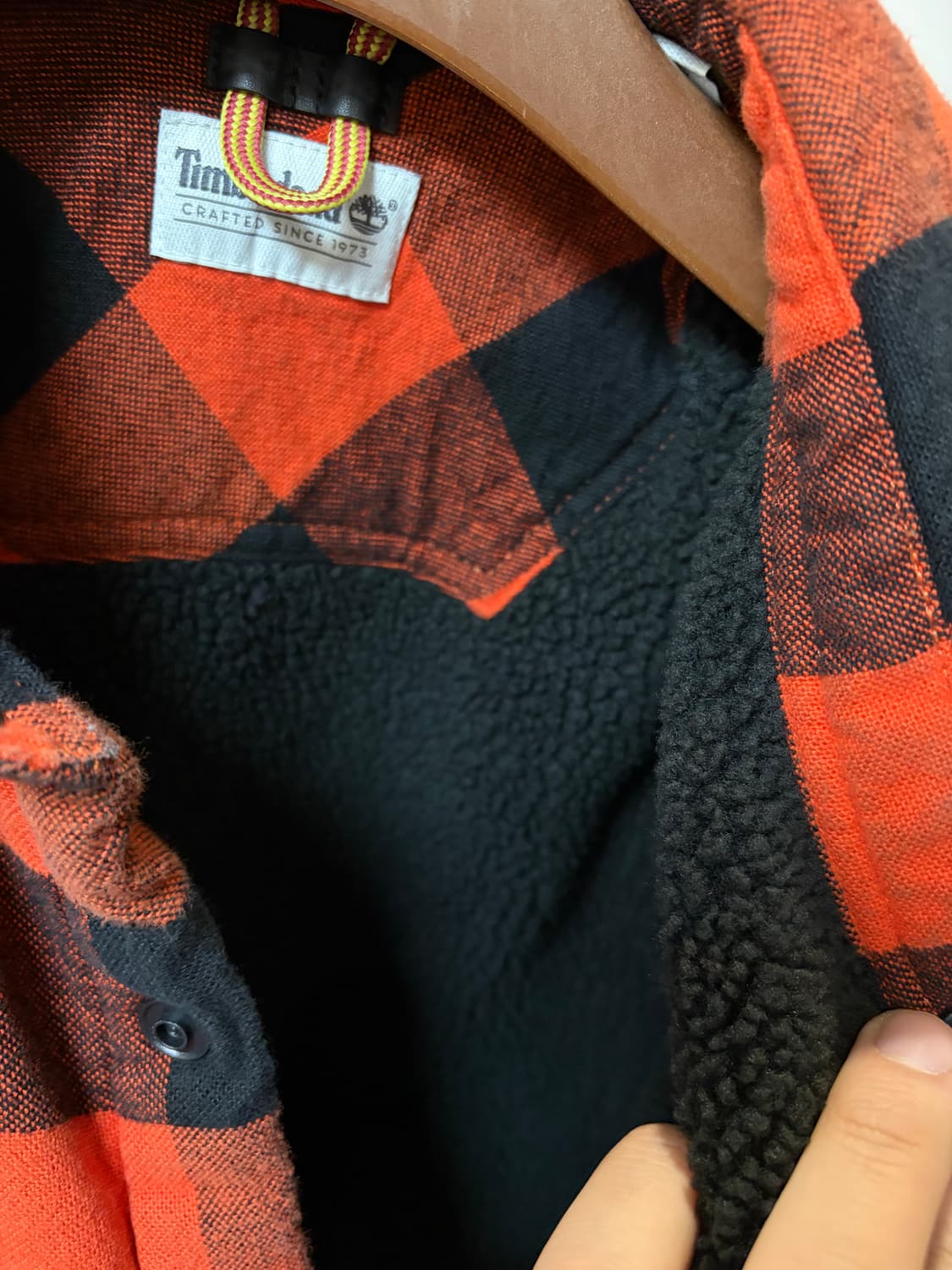 (L) 팀버랜드 레드 버팔로 체크 플란넬 셔츠 상품이미지6