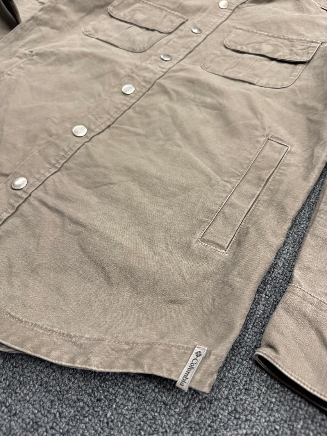 콜롬비아 빈티지 니트셔츠 자켓 상품이미지2