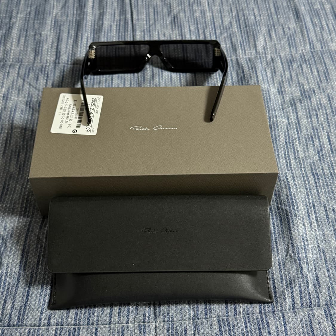 (OS) 릭오웬스 GETH 게스 선글라스 블랙 상품이미지6