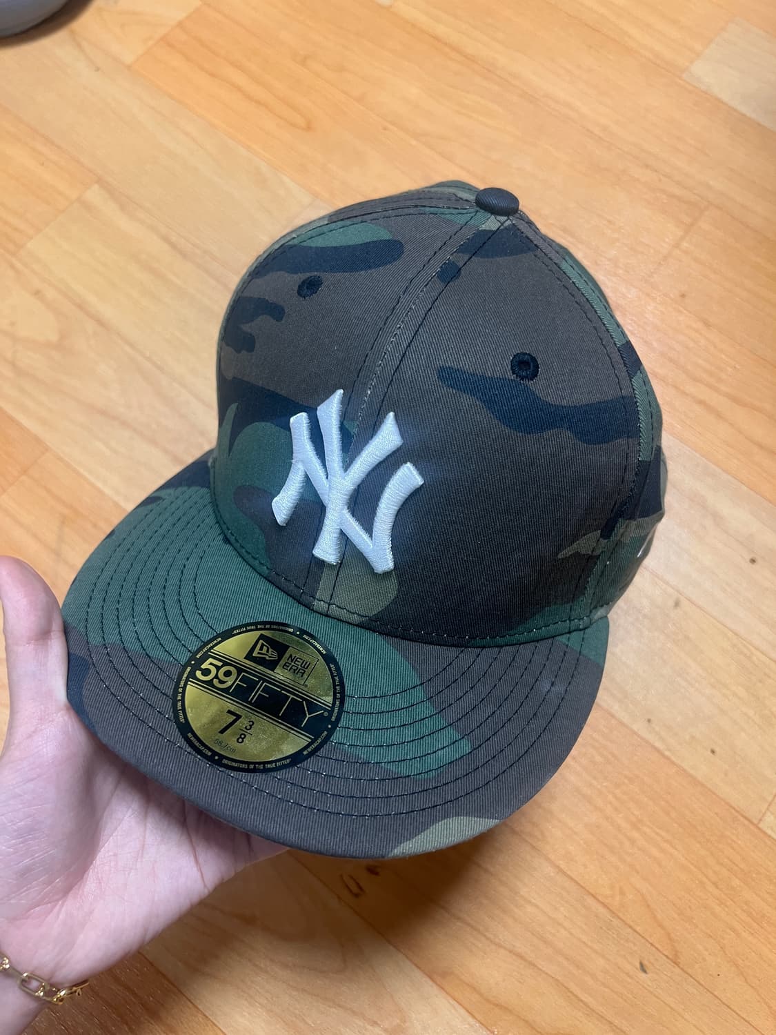 뉴에라 뉴욕양키스 카모 스냅백 7 3/8 59.7cm 상품이미지1