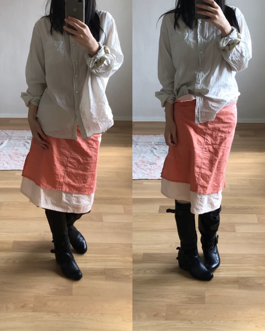 [직수입] 빈티지 kookai 스커트와 티셔츠 세트 상품이미지7