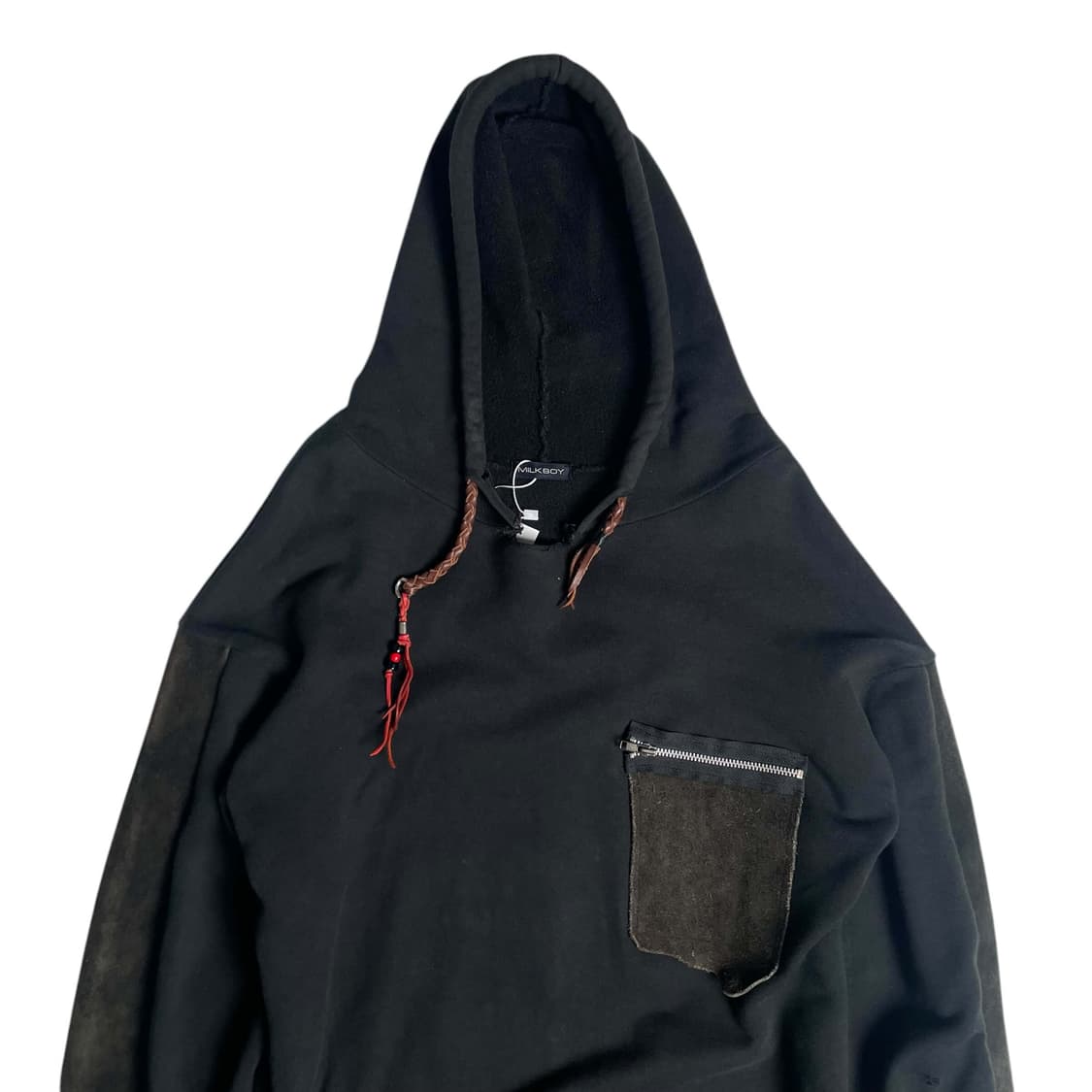 milkboy 스웨이드 레이어드 후드 상품이미지2