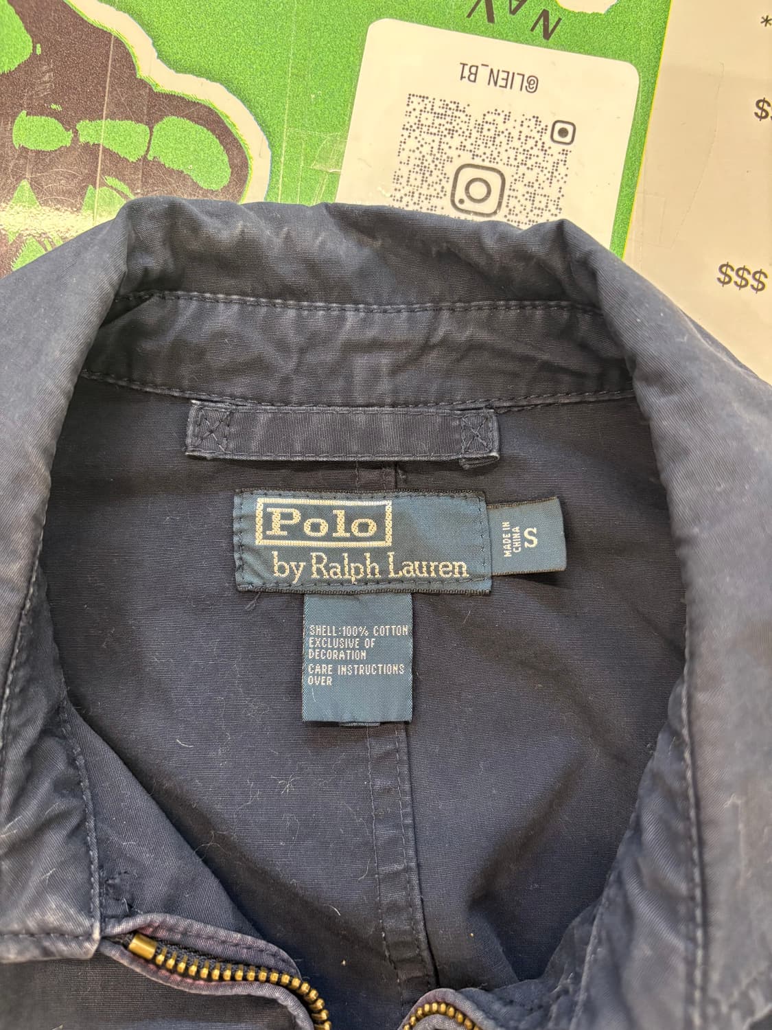 폴로 랄프 로렌 코튼 집 자켓 상품이미지3