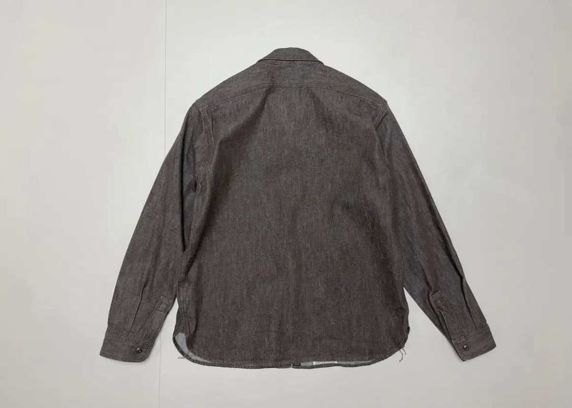 RRL] 브라운 데님 워크셔츠 상품이미지4