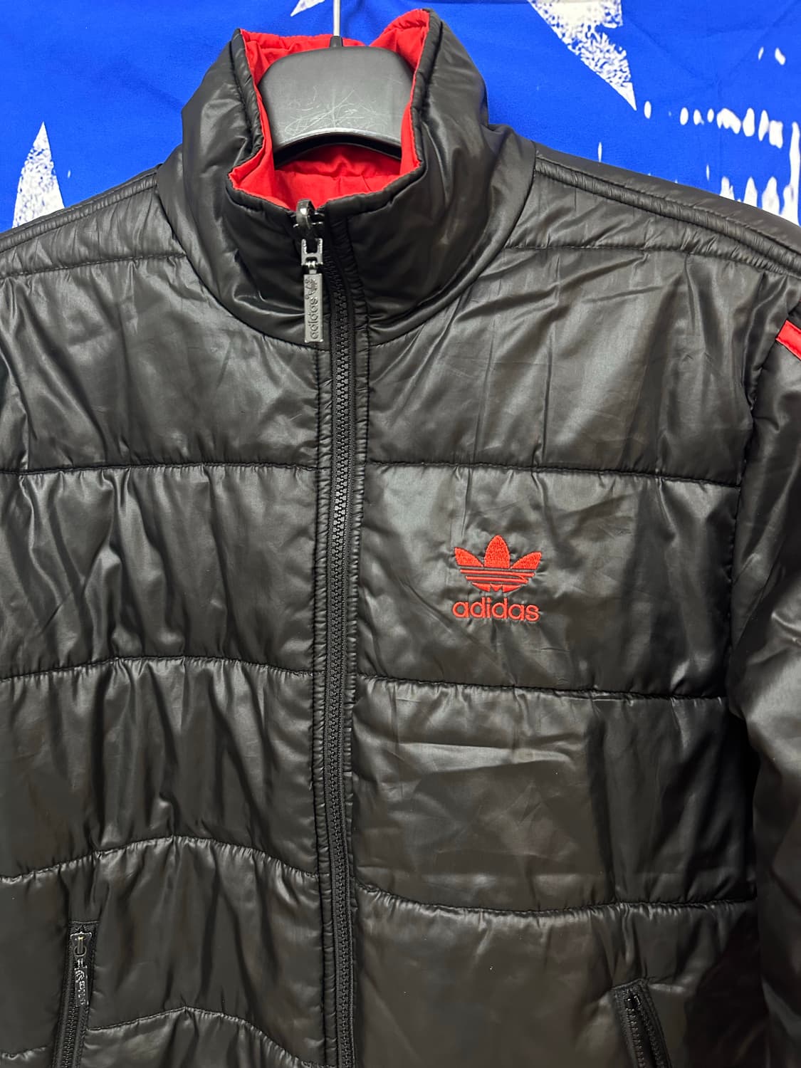 s급 아디다스 ac밀란 양면리버시블 패딩m 95 상품이미지7