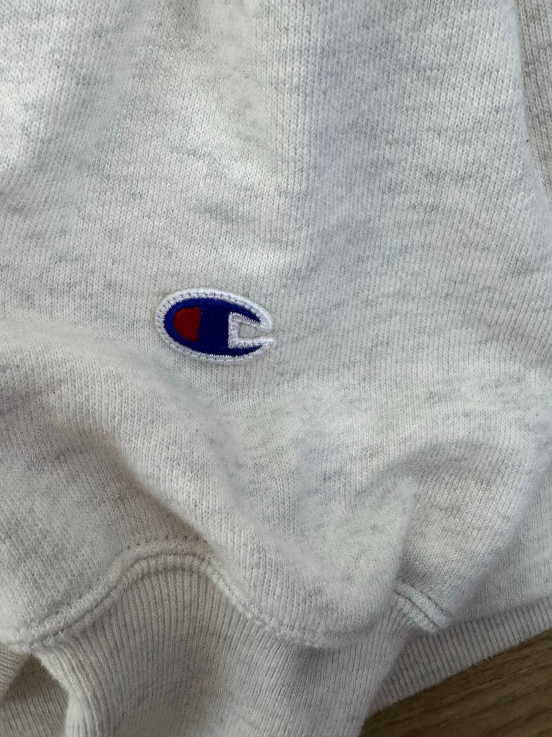 챔피온 리버스위브 오트밀 후드티 오트밀 M 상품이미지6