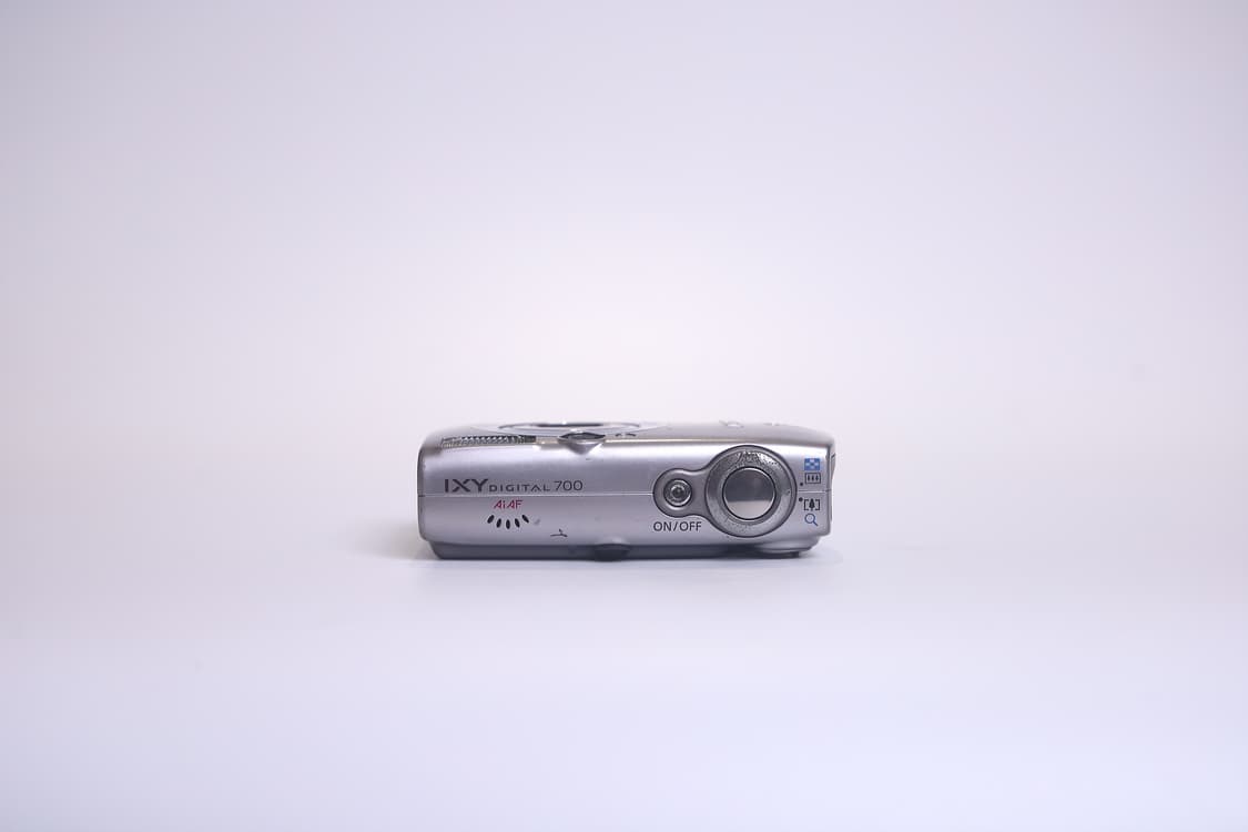 캐논 익시 디지털 700(익서스 750 일본 모델) 실버 (액정 열화) 상품이미지5